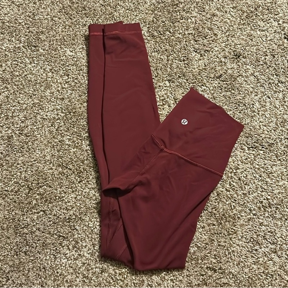 Lululemon Align Red Leggings